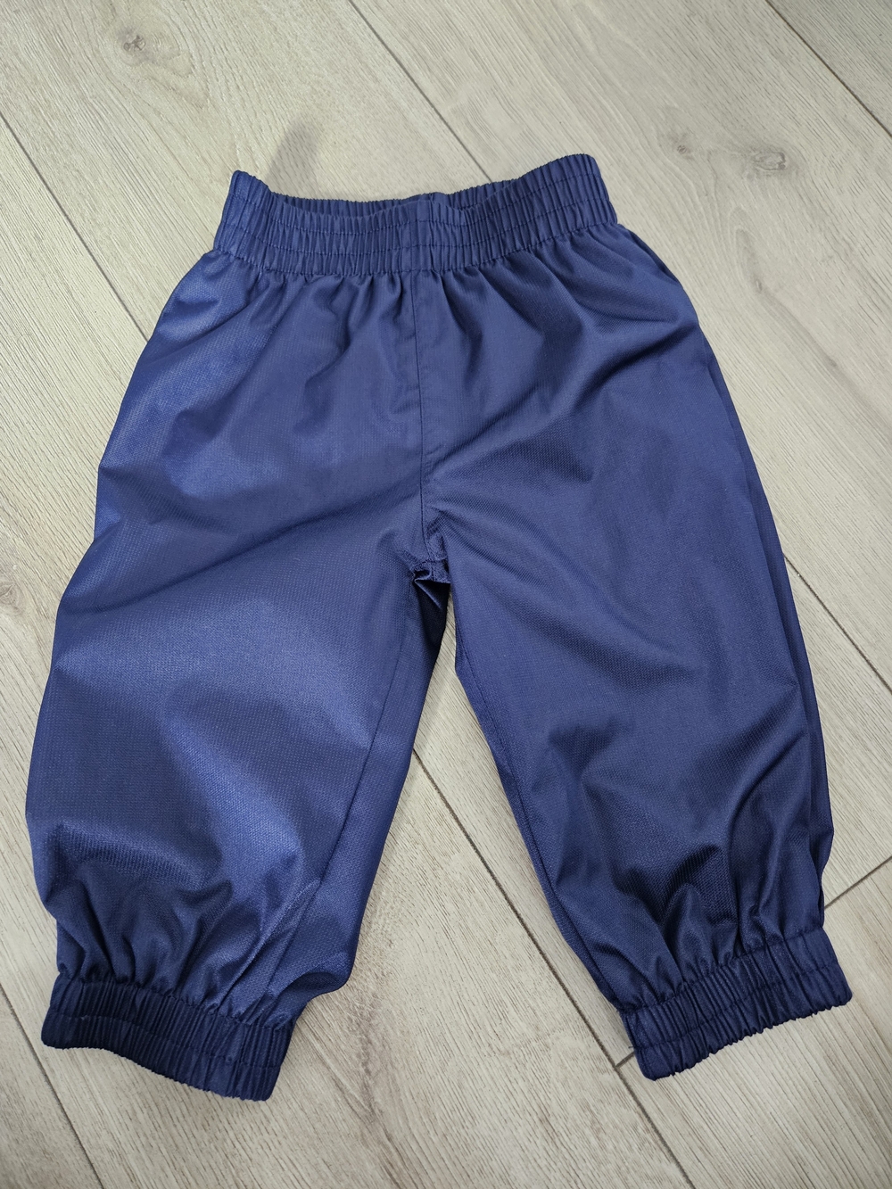 Gusti Baby Boys Navy Blue Waterproof Splash Rain Pants Size 12M 🌧️👖